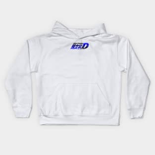 Initial D Gradient Blue Kids Hoodie